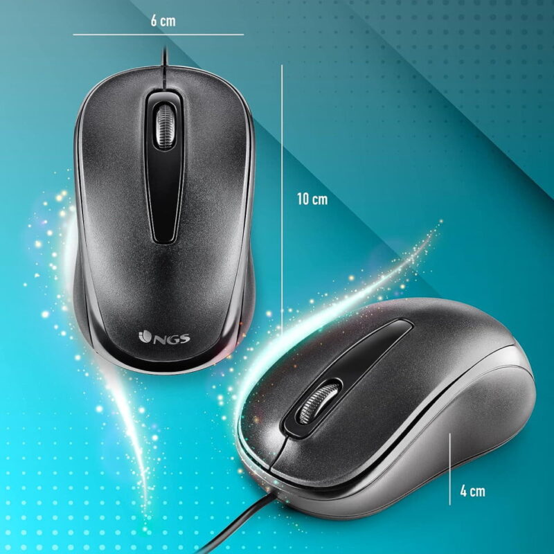 Souris filaire NGS 12000 DPI (EASYDELTA)