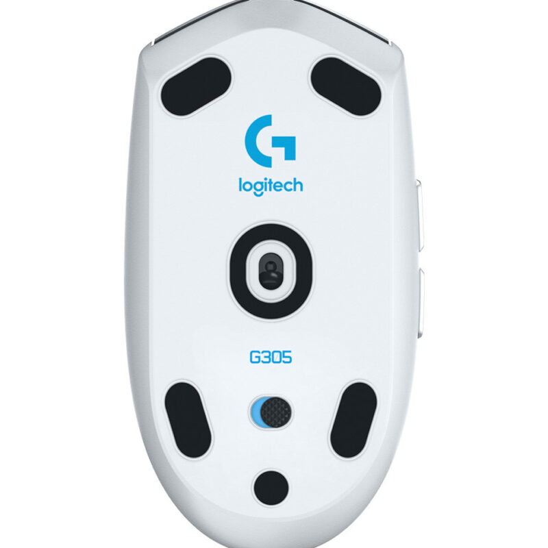 Souris gaming sans fil Logitech G305 LIGHTSPEED blanc (910-005291)