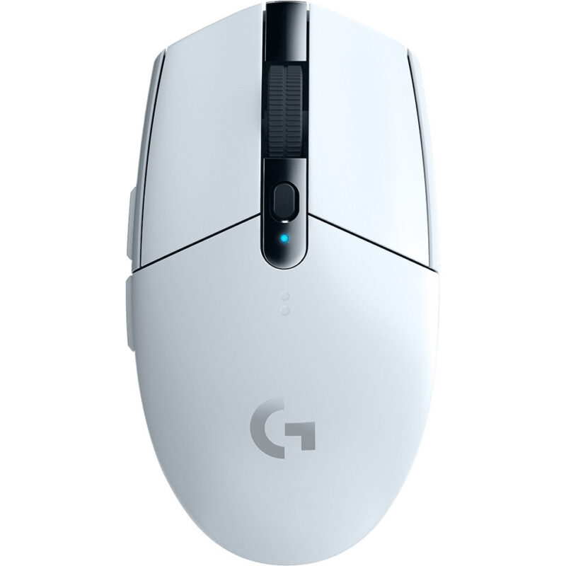 Souris gaming sans fil Logitech G305 LIGHTSPEED blanc (910-005291)