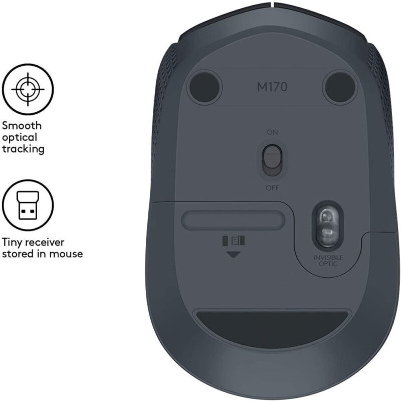 Souris sans fil Logitech M171 noire (910-004424)