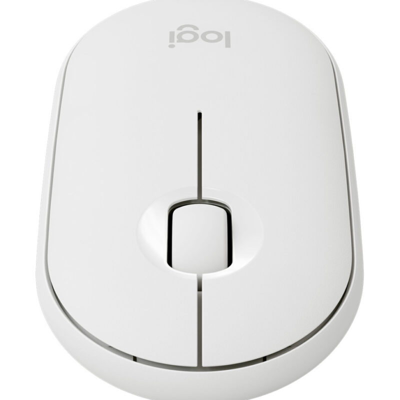 Souris sans fil Logitech Pebble M350 Blanc cassé (910-005716)