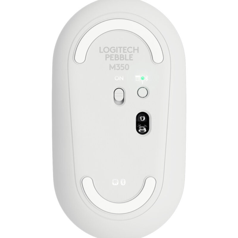 Souris sans fil Logitech Pebble M350 Blanc cassé (910-005716)