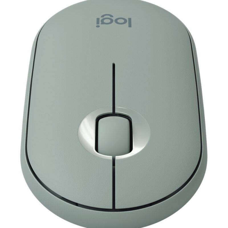 Souris sans fil Logitech Pebble M350 Eucalyptus (910-005720)