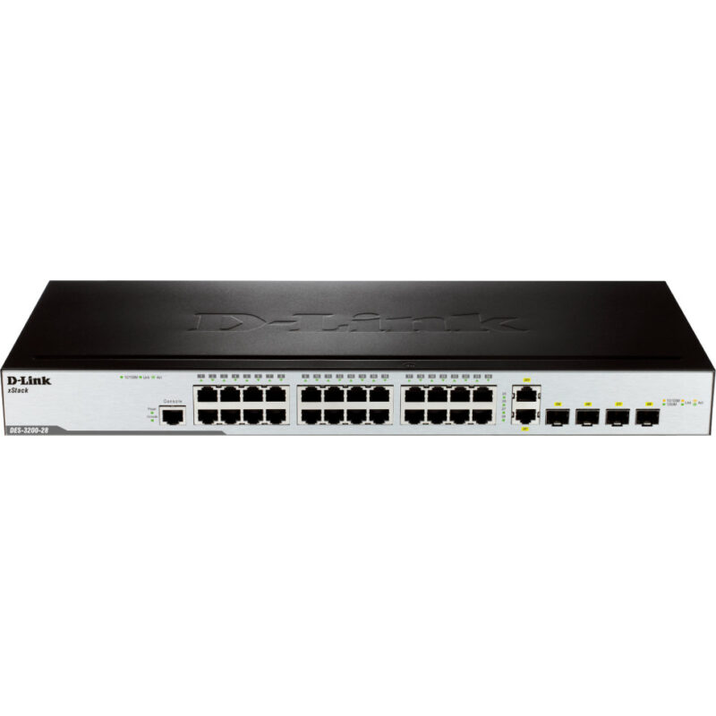 Switch Administrable D-LINK 24 ports 10/100 Base-TX