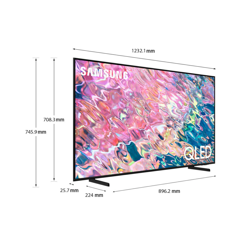 Téléviseur Samsung 50" Q60B smart TV QLED UHD 4K (QA50Q60CAUXMV)