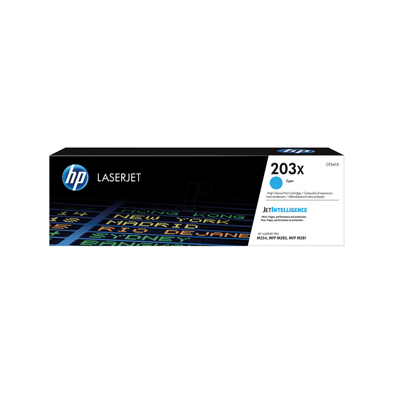 HP 203X Cyan (CF541X) - Toner HP LaserJet d'origine