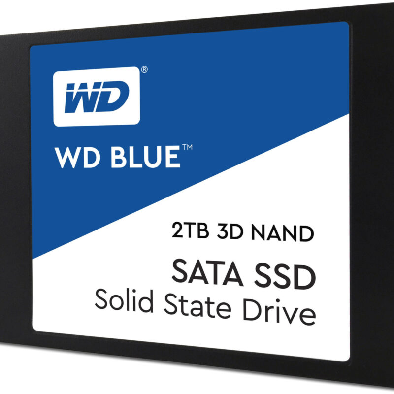 Disque dur interne SSD 3D Western Digital 2TB Blue 2.5″ (WDS200T2B0A)